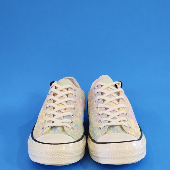 Converse Chuck 70 Low Ox Multicolor Marble Canvas Unisex Sneakers 167374C NWT - Picture 5 of 6